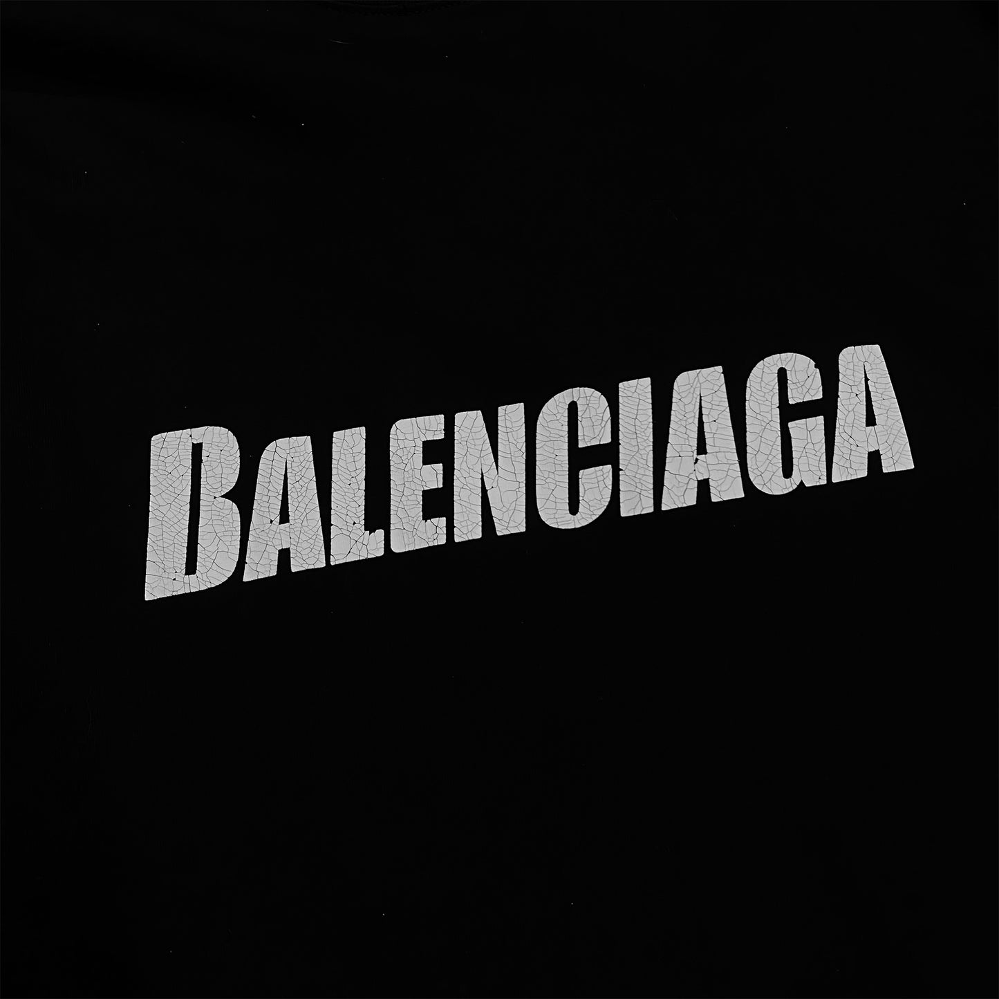 Balenciaga Caps Logo Oversized Longsleeve