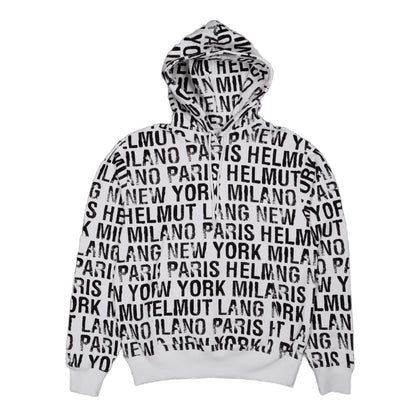 Helmut Lang Sweatshirt With All Over Logo Print