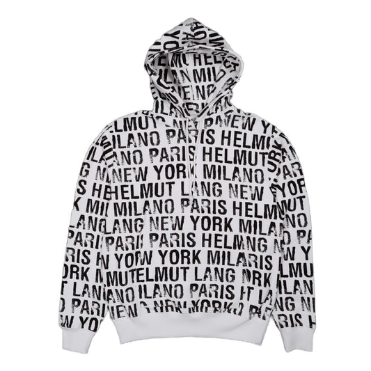Helmut Lang Sweatshirt With All Over Logo Print