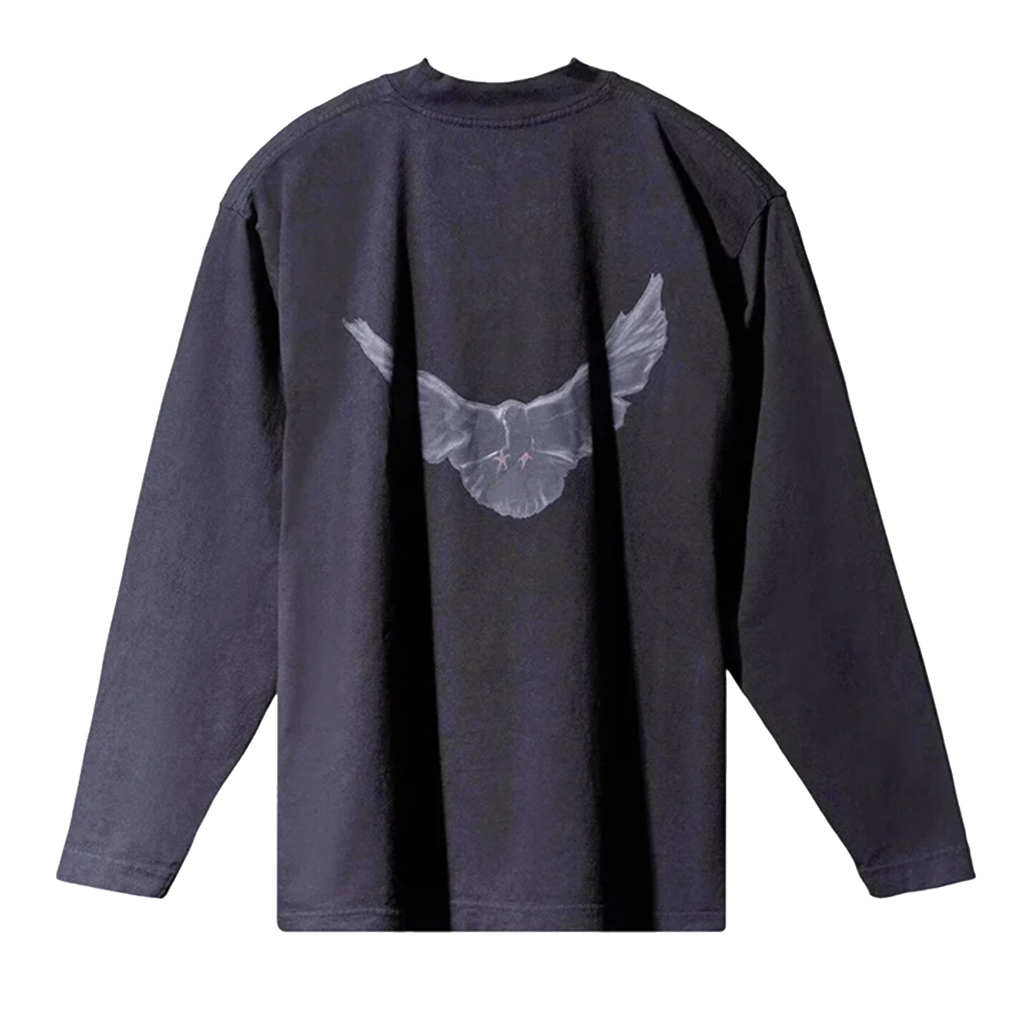 Yeezy Gap Engineered By Balenciaga Dove Longsleeve Tee Black – LAB10