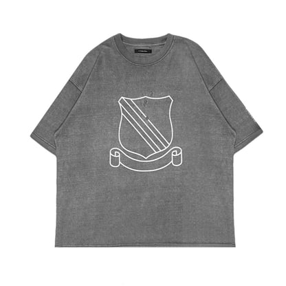 LIGHT GRAY NUMBER (N)INE TEE