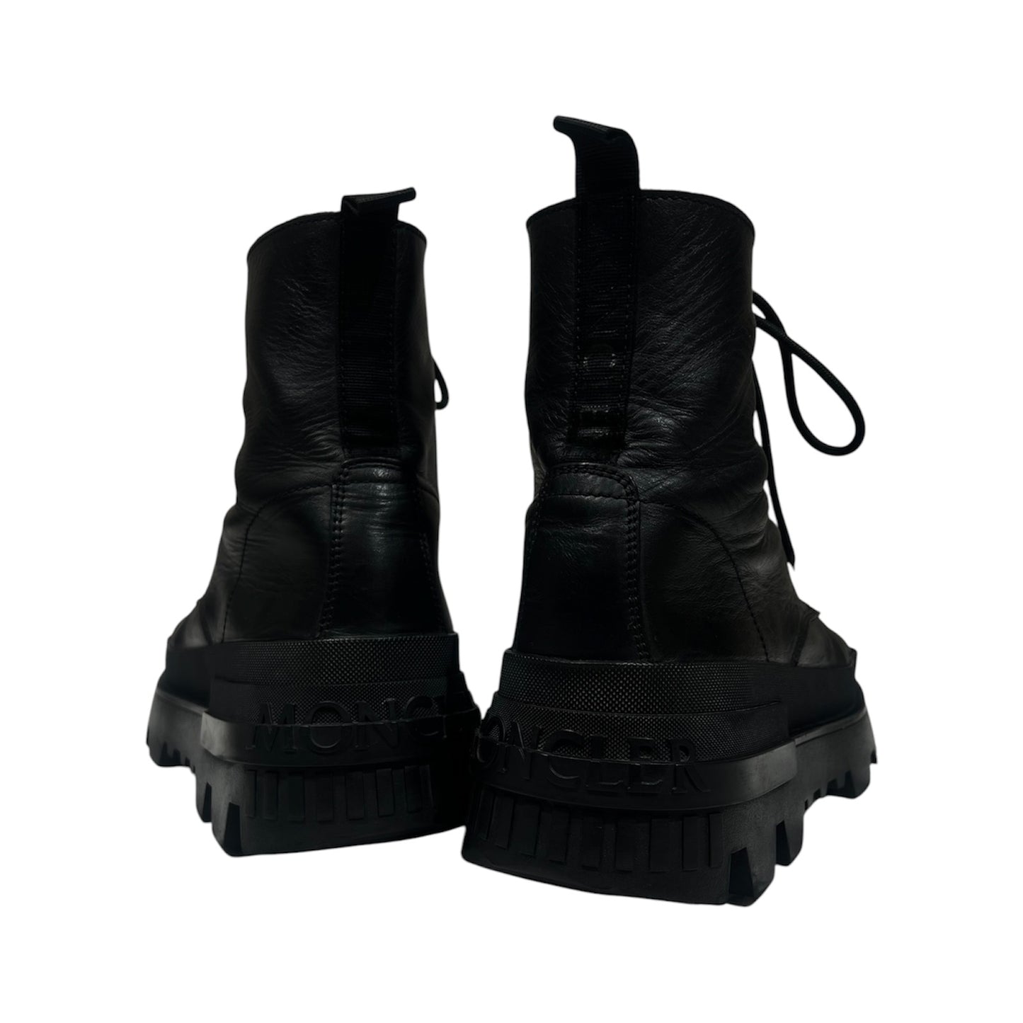 Moncler Combat / Army Leather Boots Limited Edition