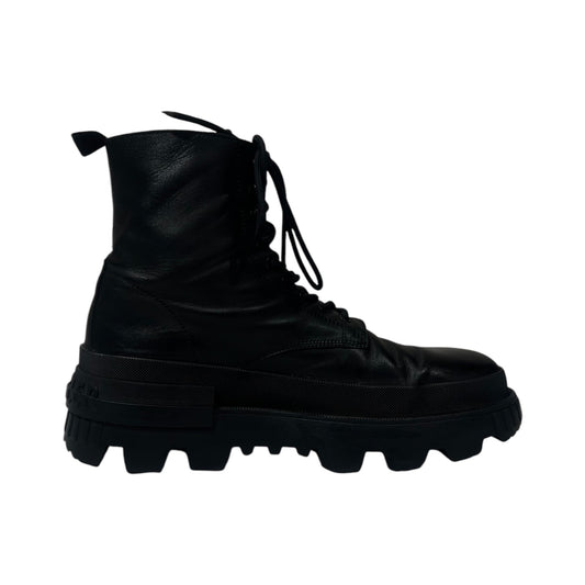 Moncler Combat / Army Leather Boots Limited Edition