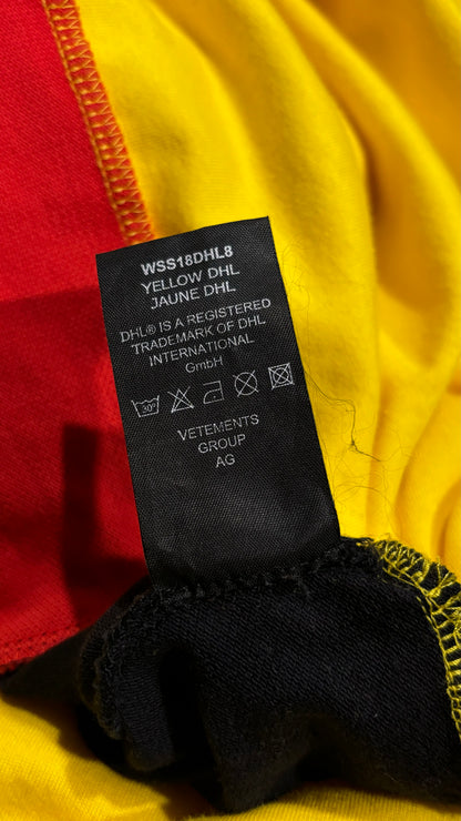 New Vetements x DHL Polo Dress