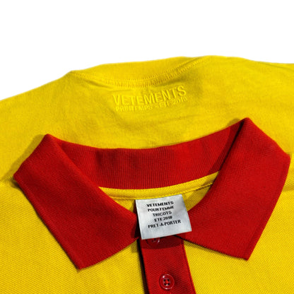 New Vetements x DHL Polo Dress