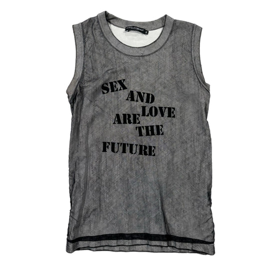 Dolce & Gabbana SS'03 'Sex and Love Are The Future' Tank