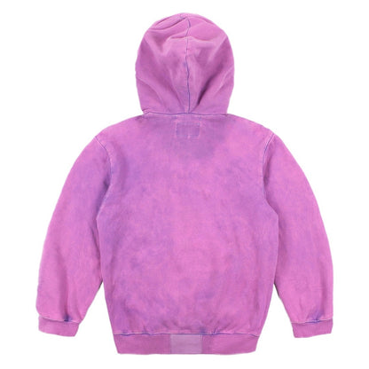 CYBER Washed Hoodie Purple