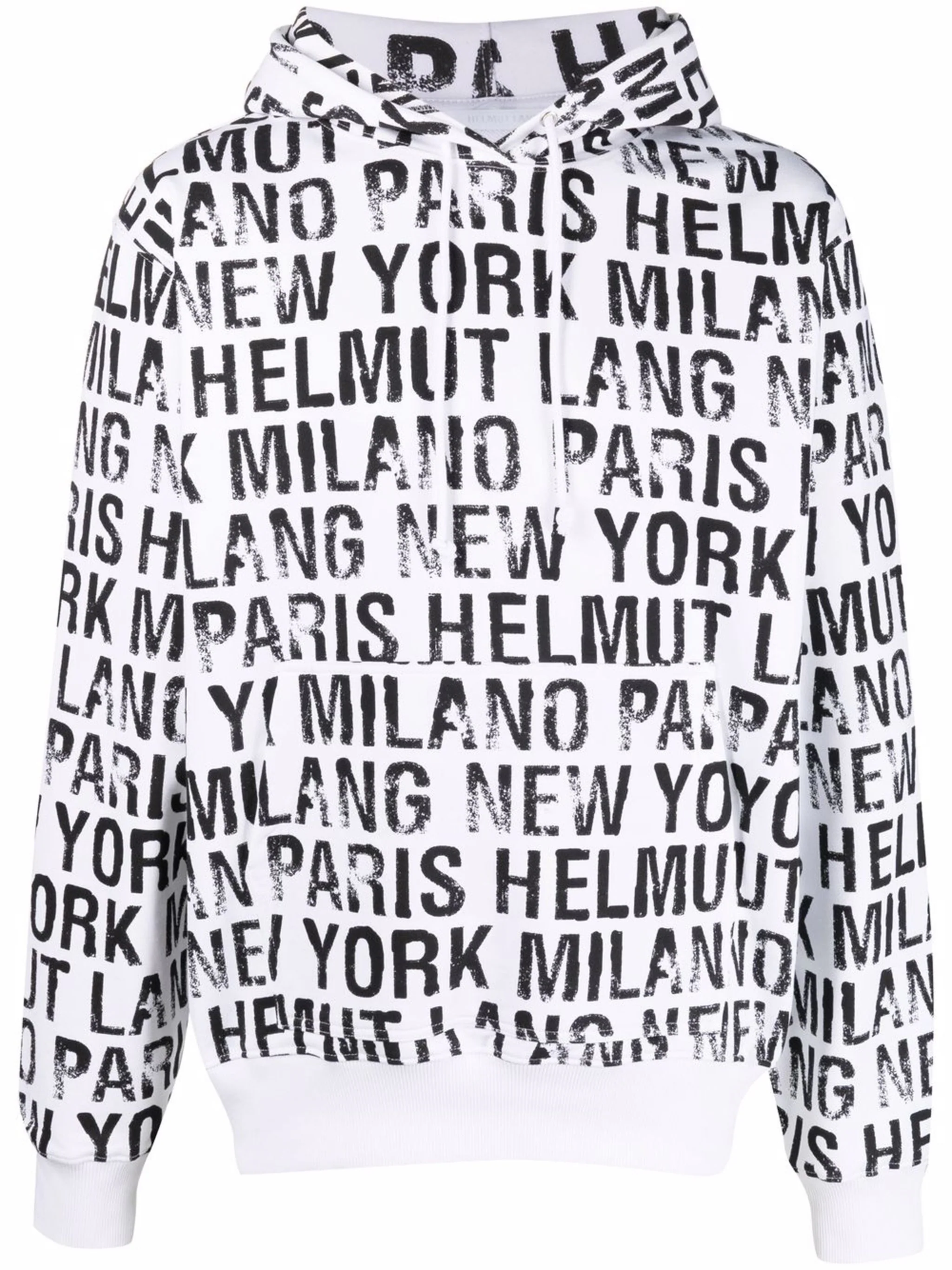 Світшот Helmut Lang з принтом лого
