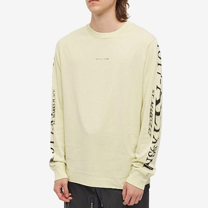 1017 ALYX 9SM SLEEVE LOGO TEE BEIGE